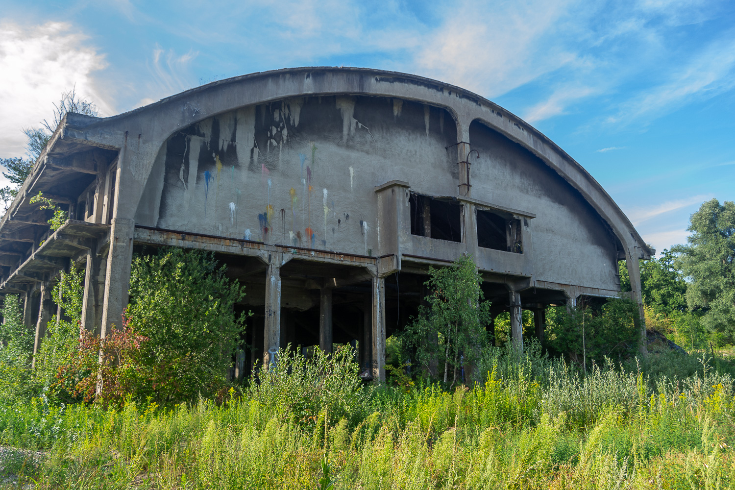 Old Coal Mine Building